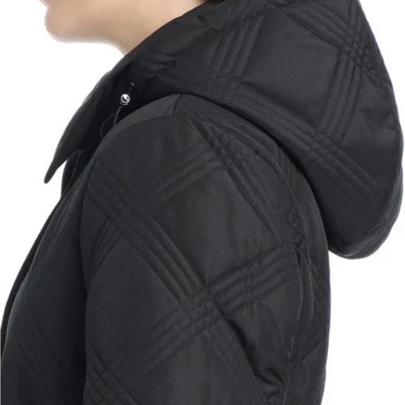 Jones New York Black Diamond-Quilted Puffer Jacket woman’s small NWT - Picture 6 of 16